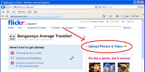Flickr Upload Photos