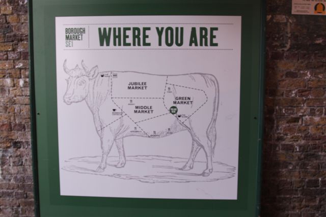 Borough Market Cow Map