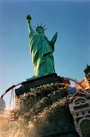 Lady Liberty at NYNY Las Vegas