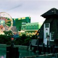 Travel Photo Thursday: MGM Grand Adventures Las Vegas I decided to tap into the way-back folders and looked for something green. The picture below was taken back in 1997 when when what happened in Vegas was families. They were trying to tap into the family crowd and even built a full theme park behind the MGM Grand.