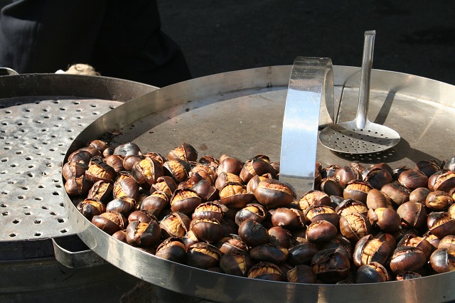 Roasted Chestnuts in Rome