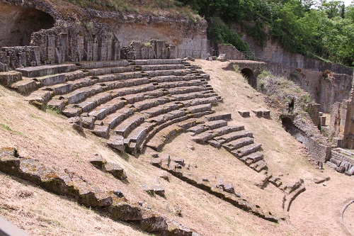 Volterra Roman Theatre Italy 
