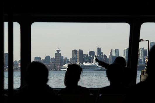 Downtown Vancouver by Seabus