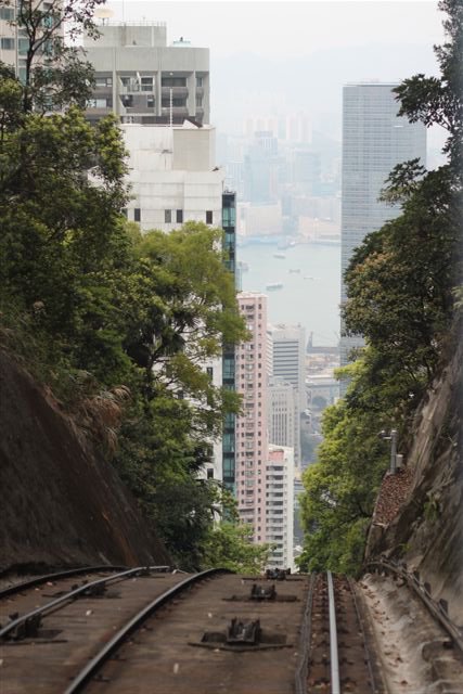 Peak Tram Hill Dropoff Hong Kong