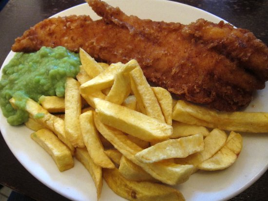 Fish and Chips at The Golden Hind in London