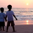 Magnificent Monday: I Love Kids on the Beach As far as places to love, Hawaii is an easy choice. We were there a few years ago and enjoyed a very nice sunset at Hapuna Beach on Big Island. It was a perfect warm August night with an amazing pink sky and we had the beach nearly to ourselves. What's not to love?