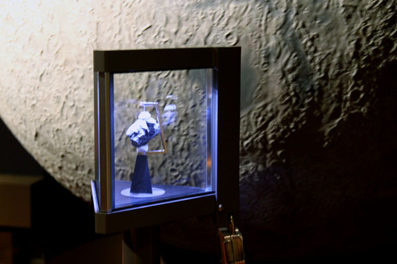 Griffiths Observatory Moon Rock