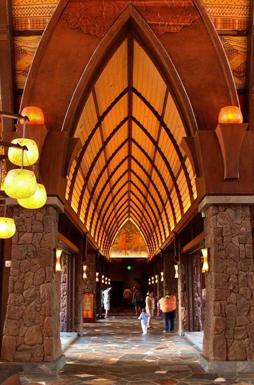 Lobby at Disney's Aulani Resort in Hawaii