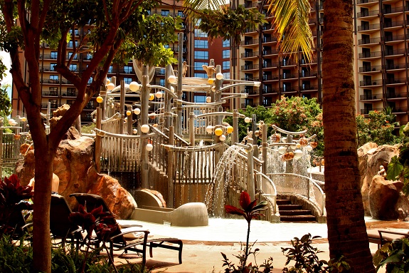Water Playground at Disney's Aulani Resort in Hawaii