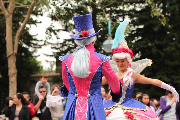 Fancy Dancers Hong Kong Disneyland Parade
