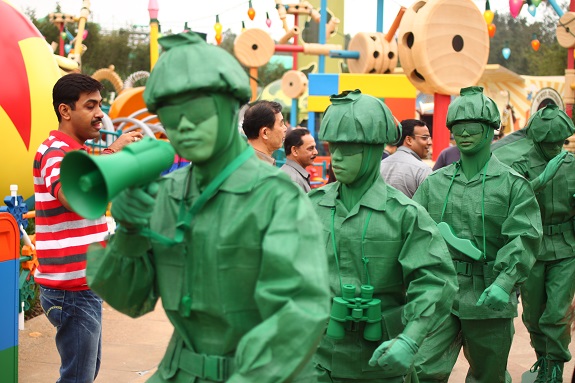 Toy Soldiers at Hong Kong Disneyland
