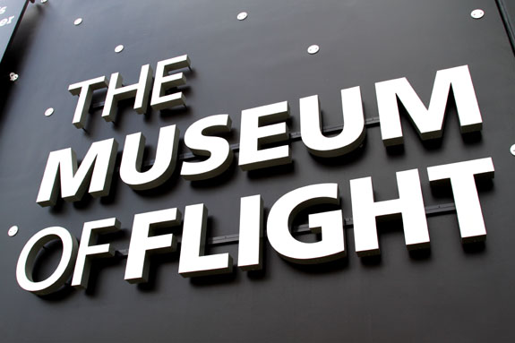 The Museum of Flight at Boeing Field in Seattle