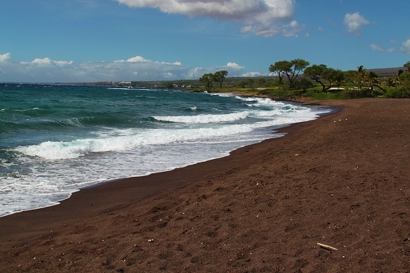 Naupaka Black Sand Beach Maui