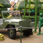 Full Sized Toy Jeep at Hong Kong Disneyland