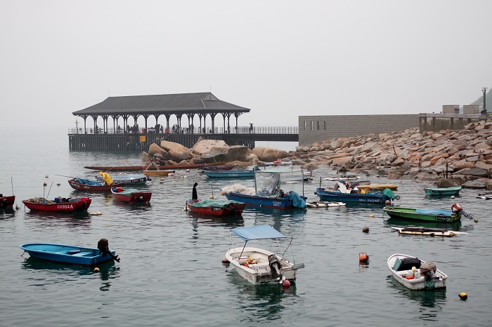 Boats at Stanley Bay Hong Ko