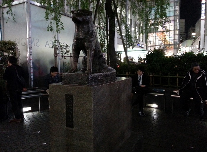 Hachiko Statue at Shibuya Station